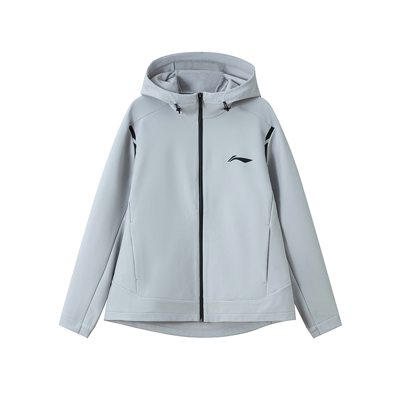 

Тренч Li Ning с водоотталкивающей флисовой подкладкой, мужской., светлый серый