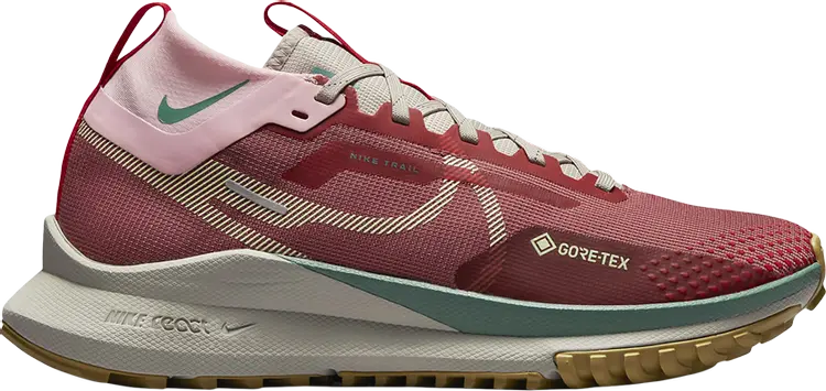 Кроссовки Nike Wmns React Pegasus Trail 4 GORE-TEX 'Canyon Rust', красный