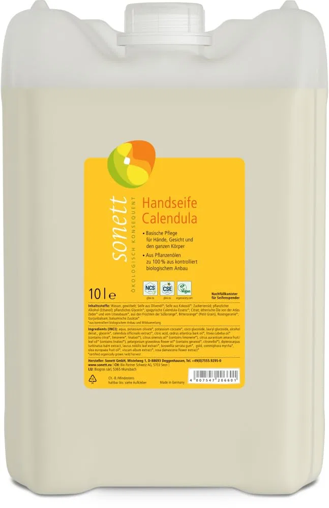 Мыло для рук Calendula, 2 x 10 л, Sonett
