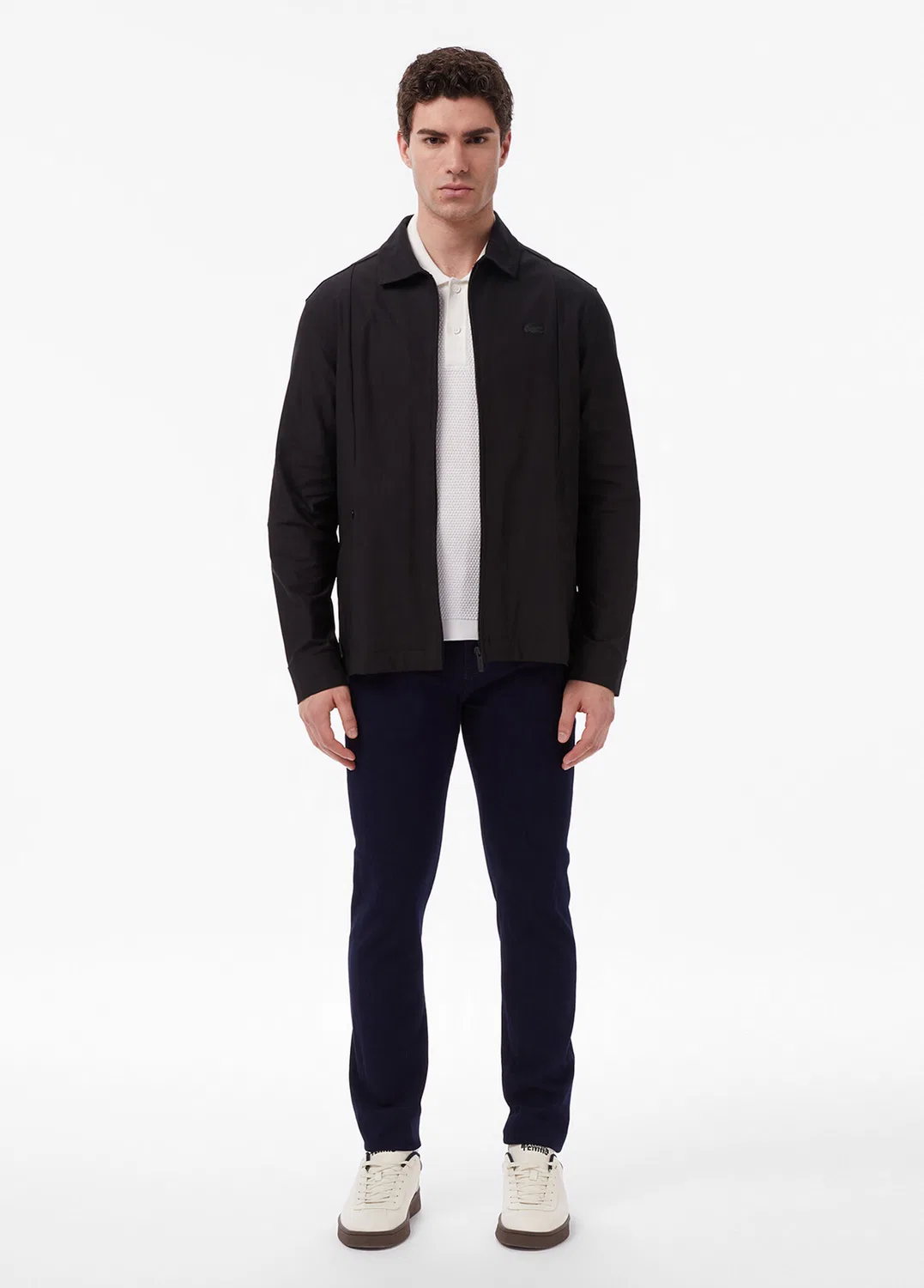 Свитшот Lacoste Regular Fit, черный — фото 4