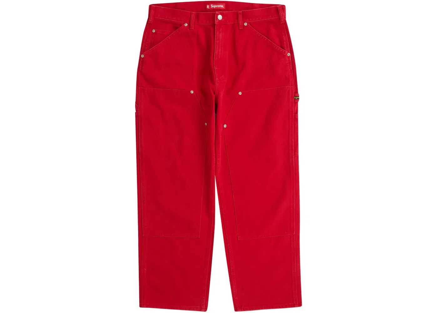 Мужские брюки карго Supreme Double Knee Painter Pant (SS23), Red