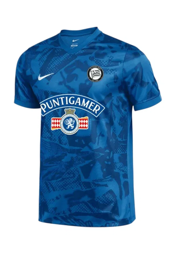 Футболка футбольная Sk Sturm Graz Prematch 2025/2026 Nike Performance, синий