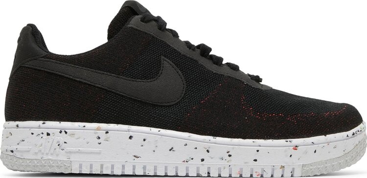 

Кроссовки Nike Air Force 1 Crater Flyknit 'Black White', черный