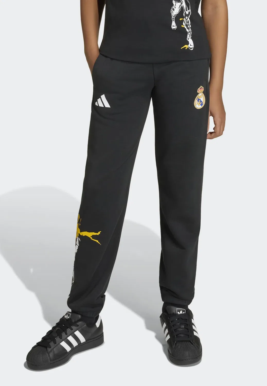 Настоящие спортивные штаны Marvel PNY унисекс Adidas Performance, Black — фото 4