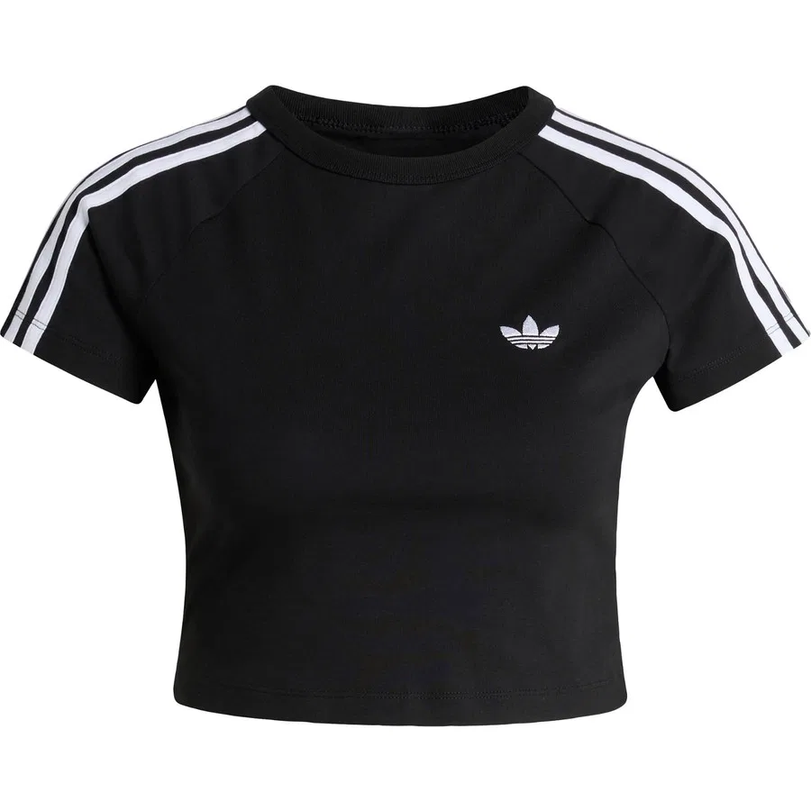 Футболка с длинным рукавом Originals KG3700 Sst Baby Tee adidas, Синий — фото 3