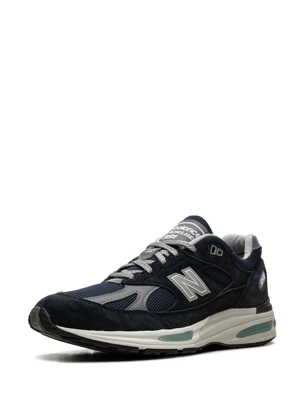 Кроссовки 991v2 Dark Navy NEW BALANCE, синий — фото 4
