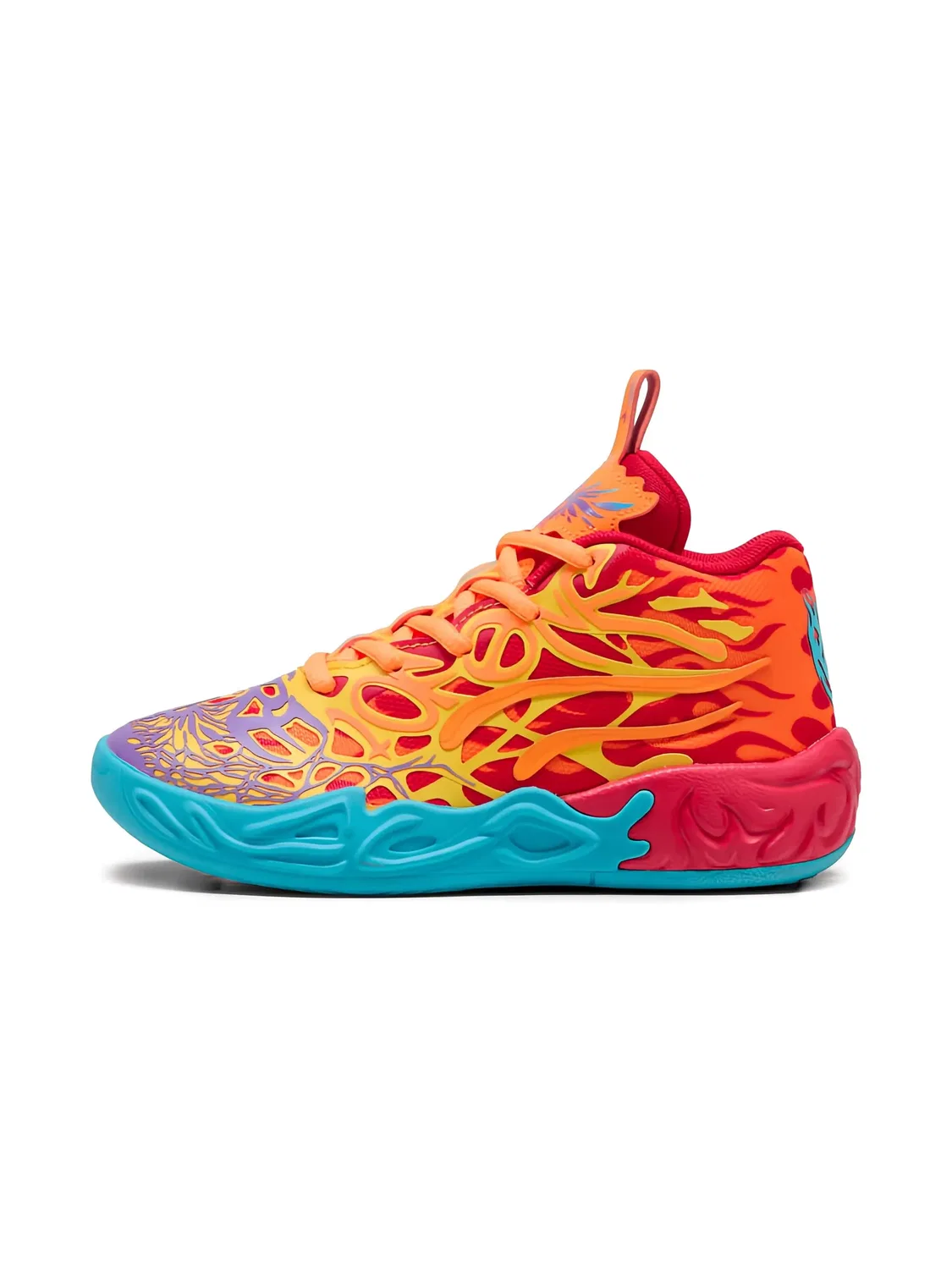 Кроссовки MB.04 Phoenix из коллаборации с LaMelo Ball Puma Kids, красный