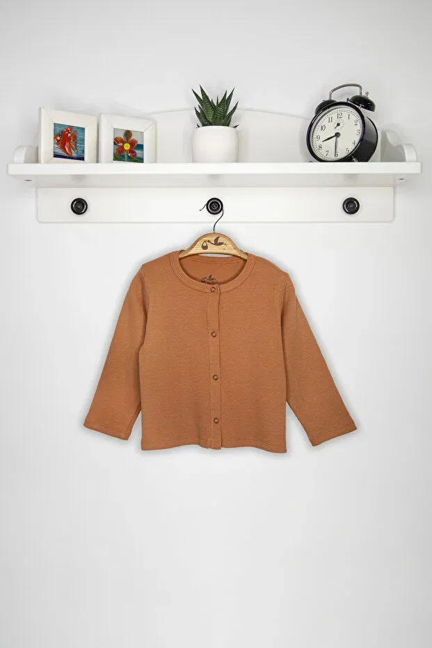 Детский кардиган с длинным рукавом Newborn Fashion Club, Cinnamon