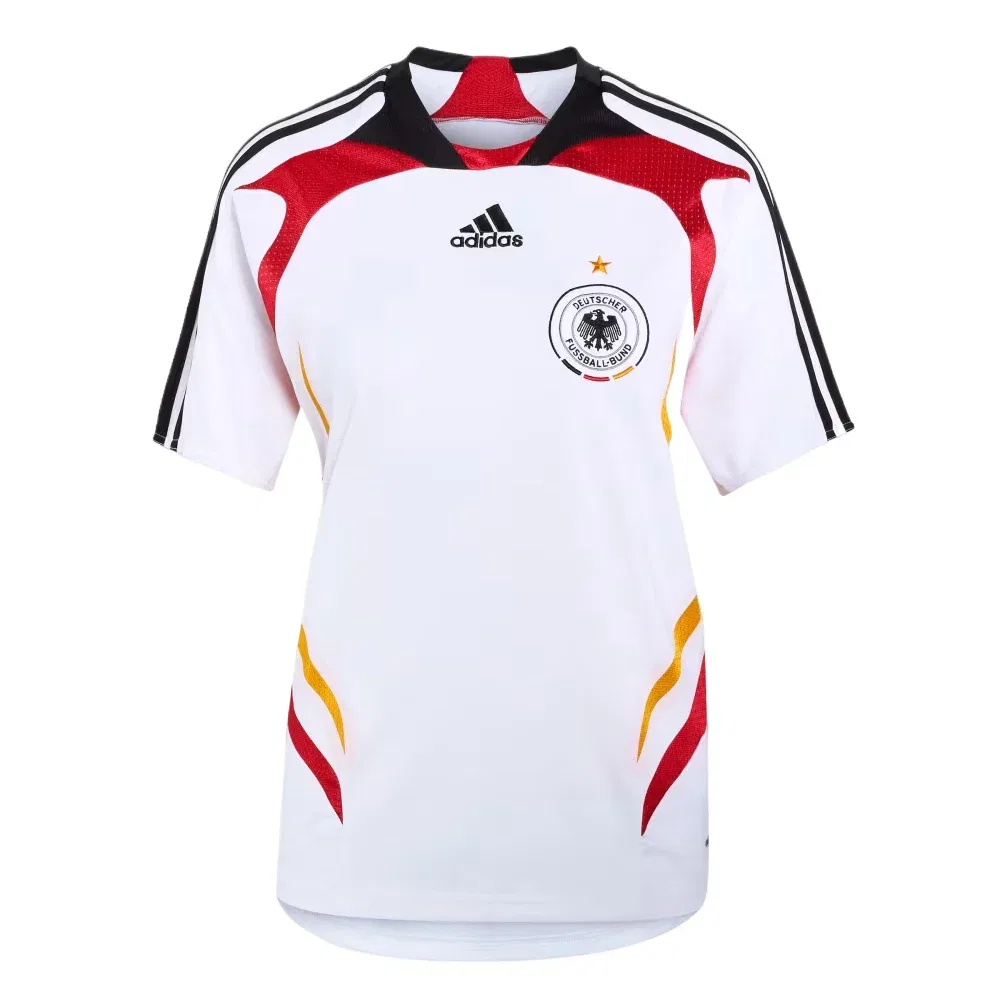 Женская футболка Adidas Germany Home Jersey 2007 Asia Sizing, белый