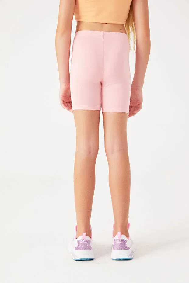 Детские леггинсы хлопковые для девочек Almila, Pink — фото 4