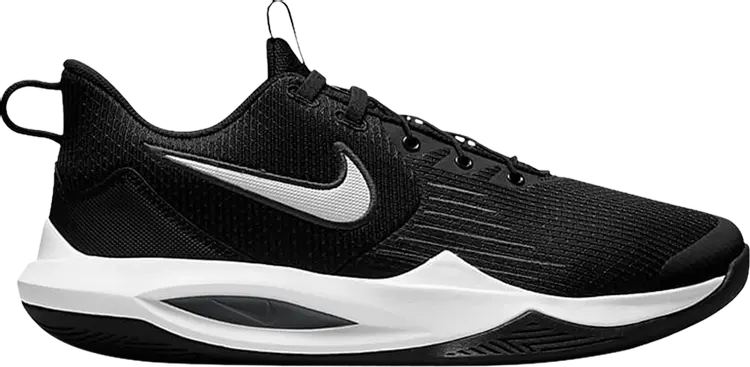 

Кроссовки Nike Precision 5 FlyEase 'Black White', черный