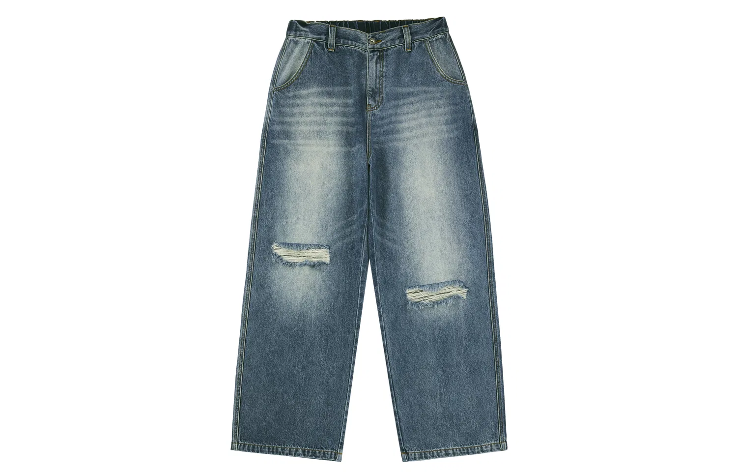 Детские джинсы прямого кроя FPA, Blue