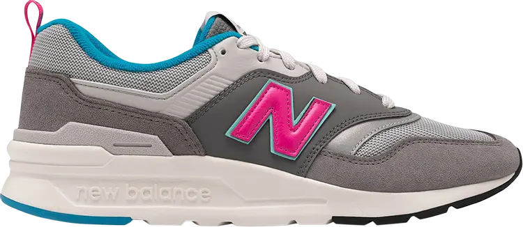 

Кроссовки New Balance 997, серый/бирюзовый/розовый, Розовый;серый, Кроссовки New Balance 997, серый/бирюзовый/розовый