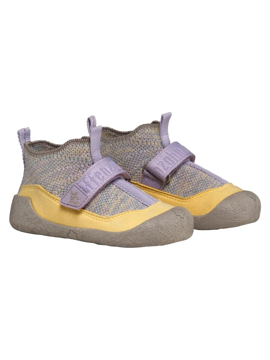 Детские кроссовки Affenzahn First-Step 'Knit Toddly Knit Toddly' серого цвета — фото 2