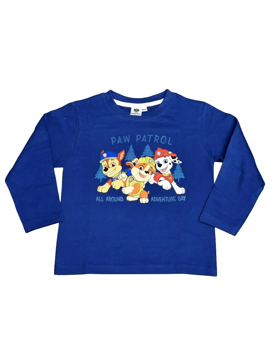 Пижамный комплект с длинным рукавом Adventure Paw Patrol, синий — фото 4