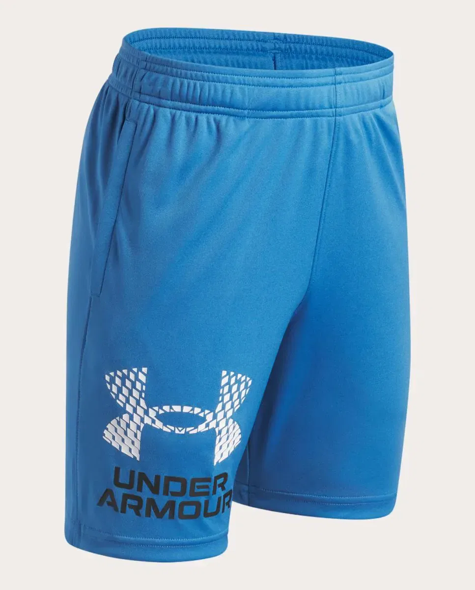 Детские шорты для мальчиков с логотипом UA Tech Logo Shorts Under Armour, Azul — фото 3