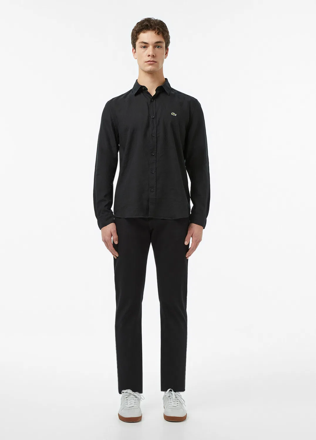 Джинсы Regular Fit Lacoste, black — фото 2
