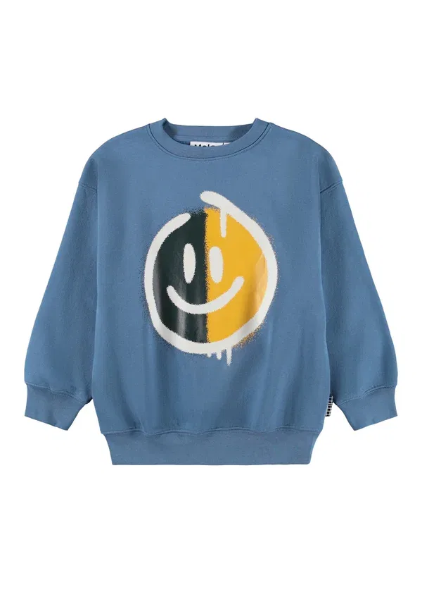 Толстовка с принтом Smiley Molo Split Smile — фото 3