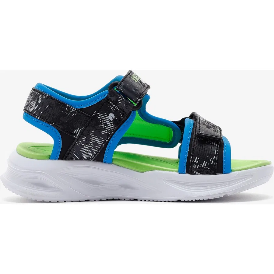 Сандалии с подсветкой Sola Glow Sandal - Aquatastic Skechers, Черный — фото 2