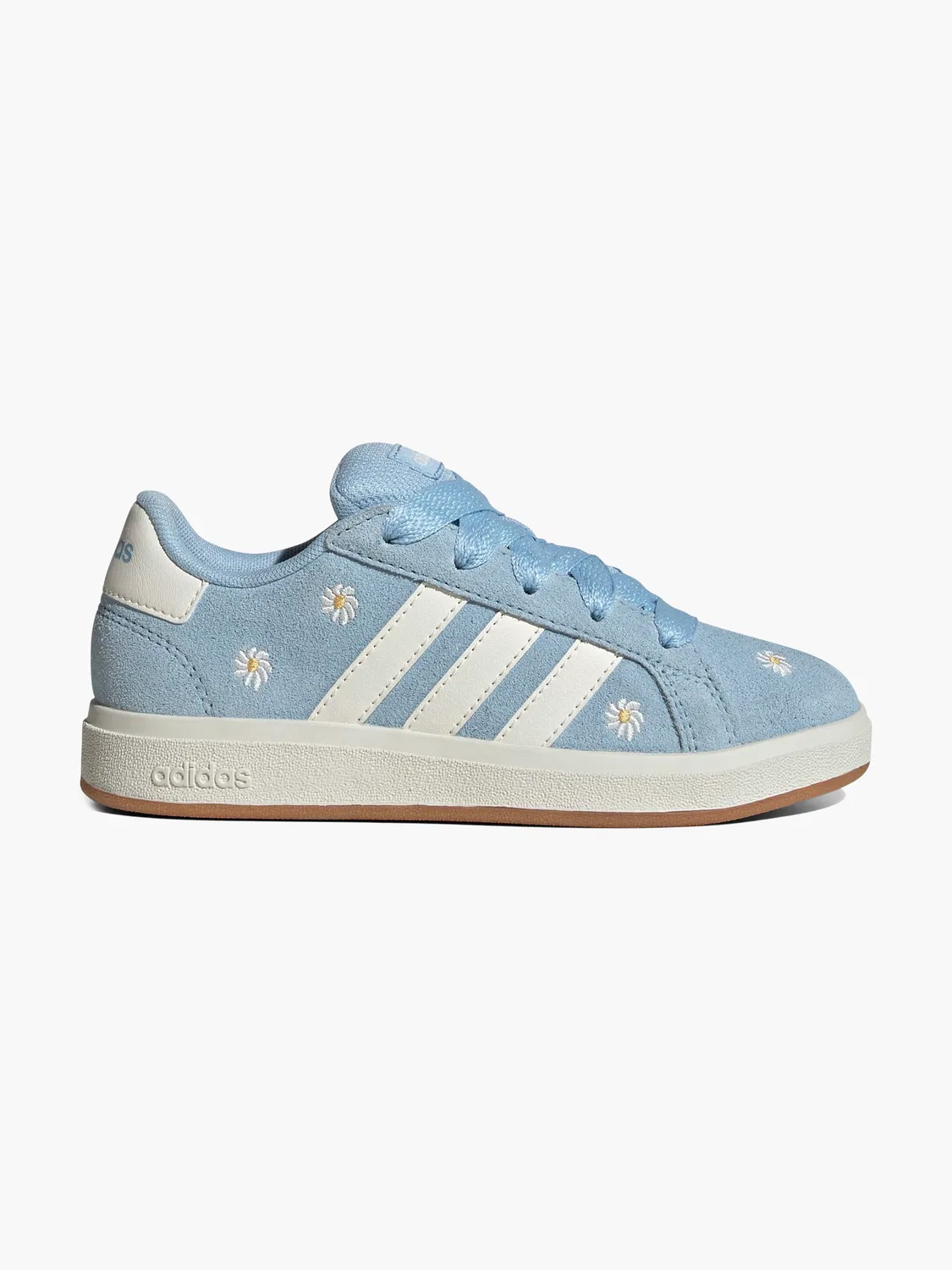 Детские кроссовки для девочек Grand Court 00S K Adidas, светло-синий
