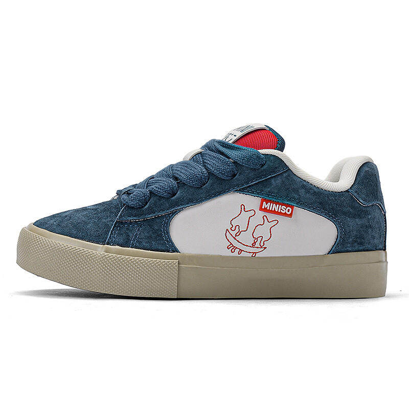 

Кроссовки MINISO Skateboarding Shoes Unisex Low-top, цвет Aurora Blue