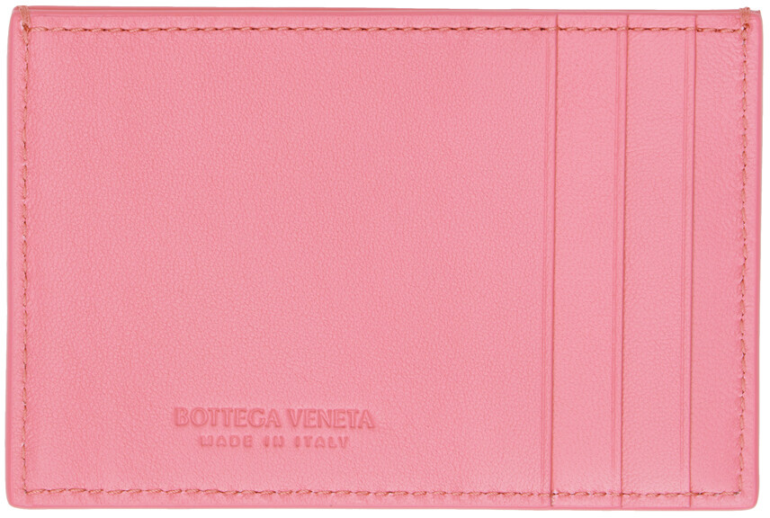 

Розовый чехол для кредитной карты Bottega Veneta