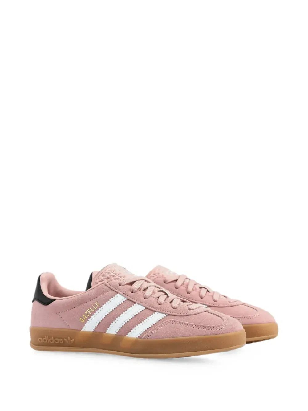Кроссовки Gazelle Indoor Adidas Kids, розовый — фото 2