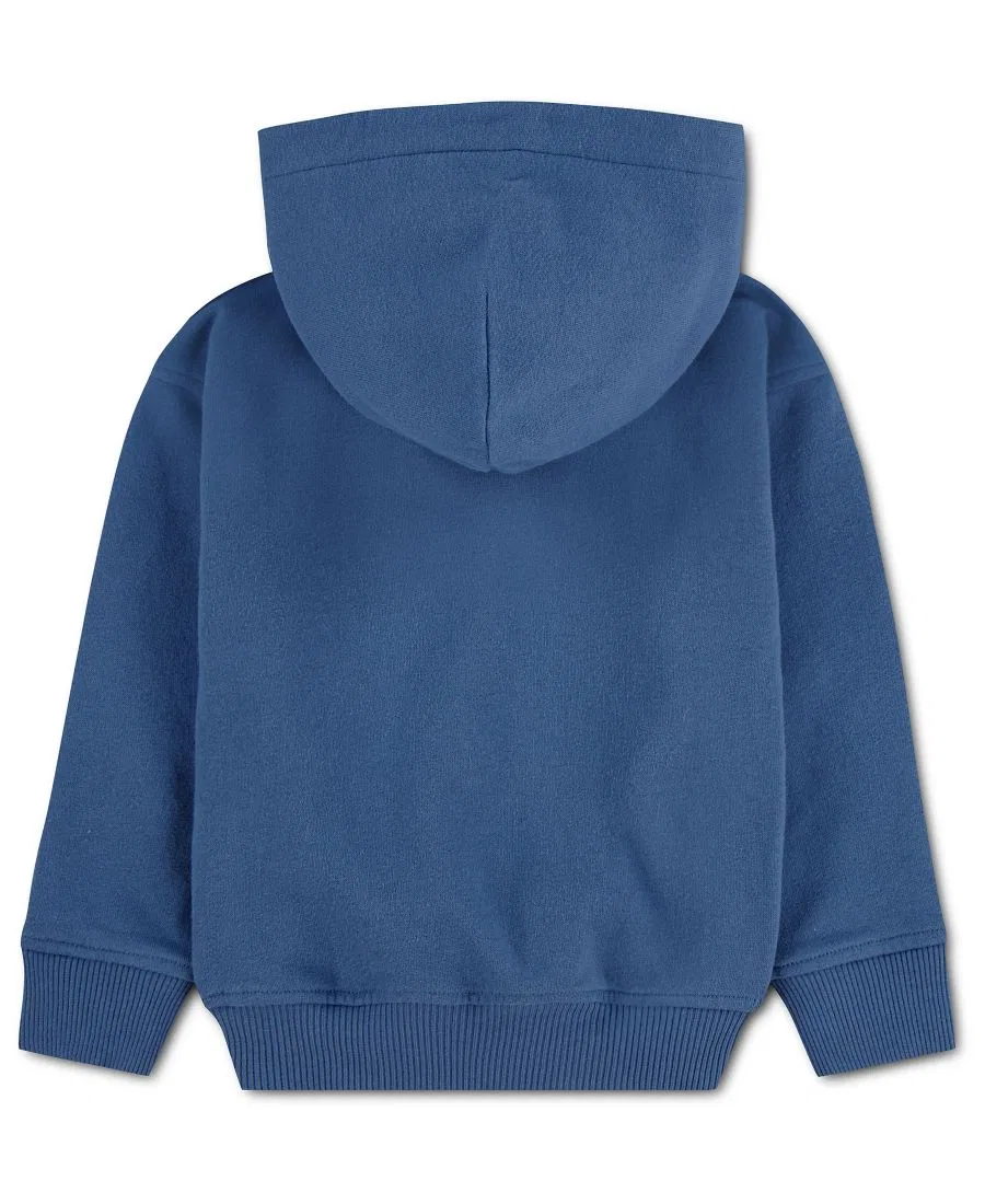 Детский свитшот-худи с длинным рукавом, с принтом 92 abercrombie kids, Blue — фото 2