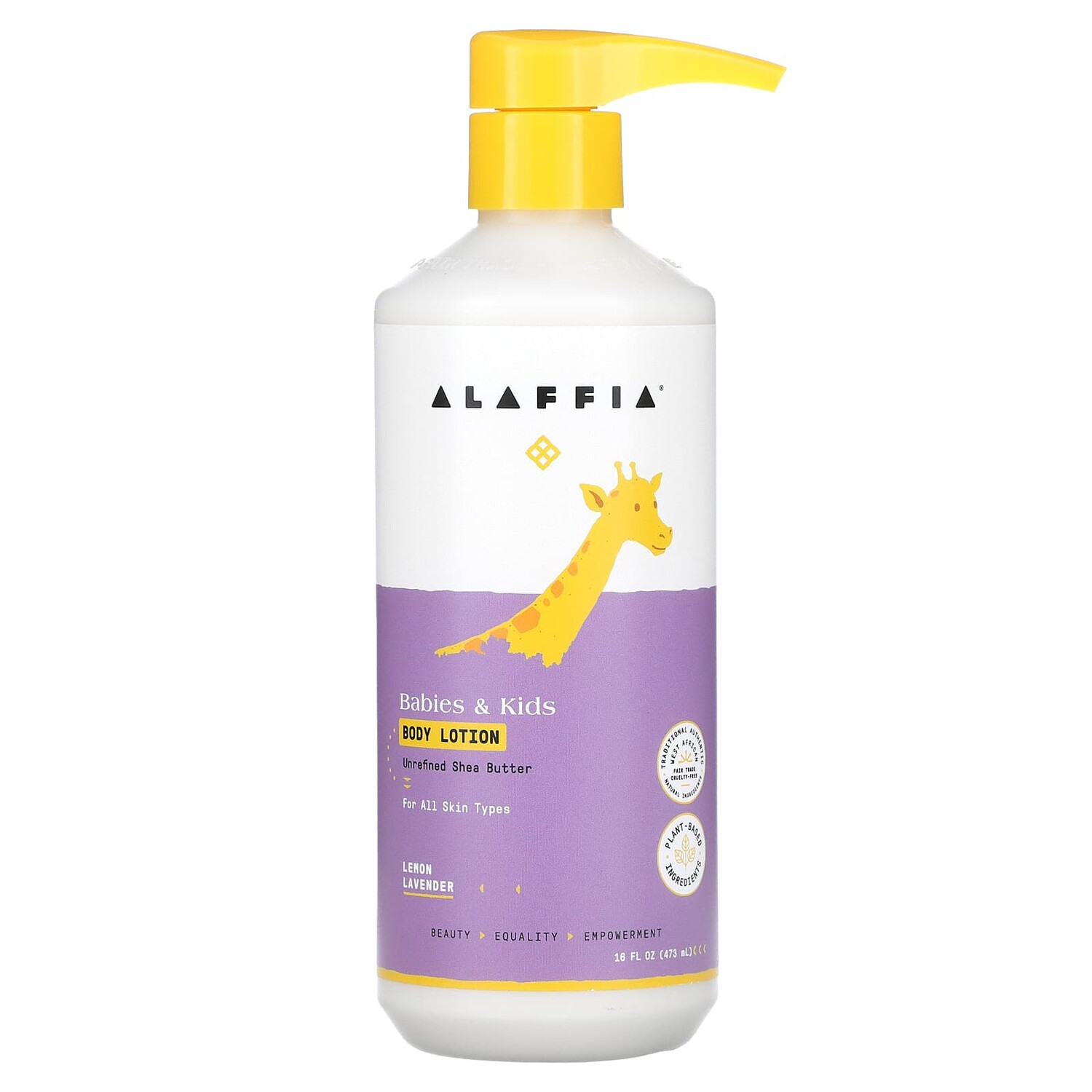 Лосьон Alaffia для тела, лимон и лаванда, 473 мл — фото 2