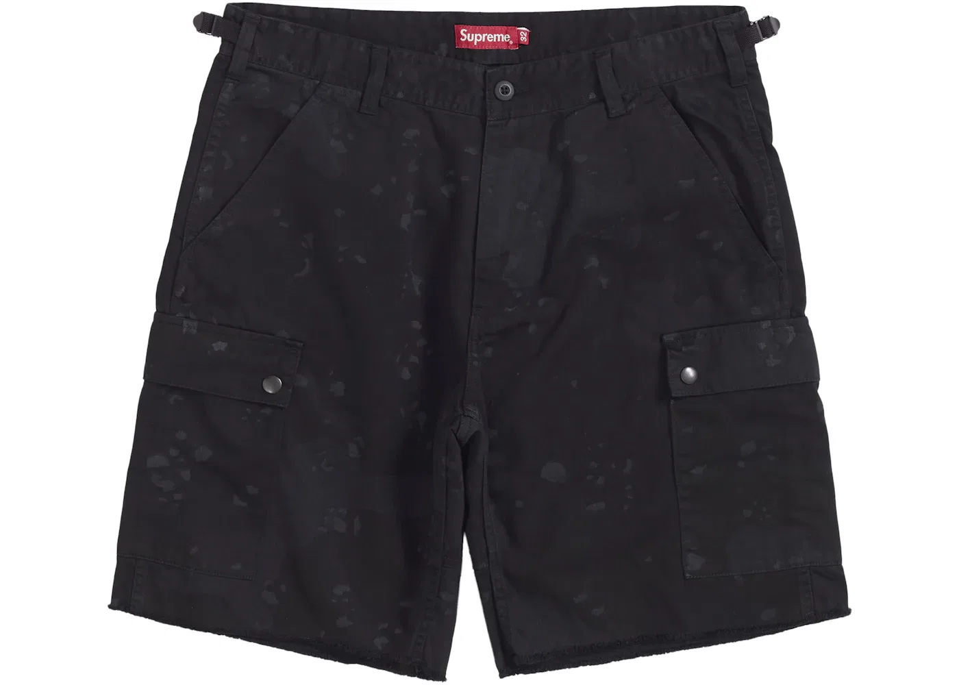 Мужские шорты с камуфляжным принтом Supreme, Black