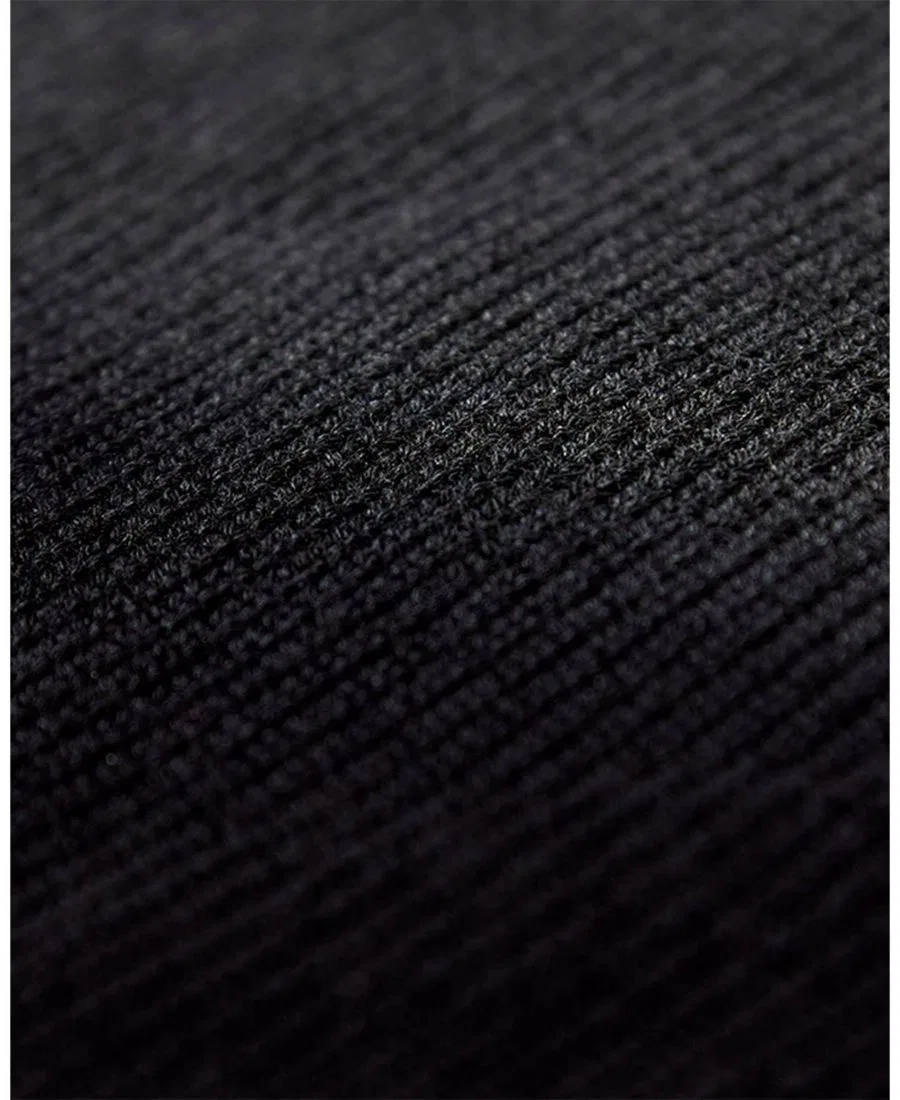 Детский пуловер с омбре-градиентом, модель Ombre Crewneck Pullover MeMoi, Black-Charcoal — фото 3