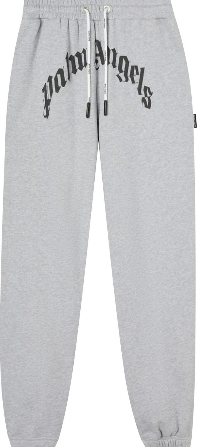 

Спортивные брюки Palm Angels GD Curved Logo Sweatpants 'Grey/Black', серый