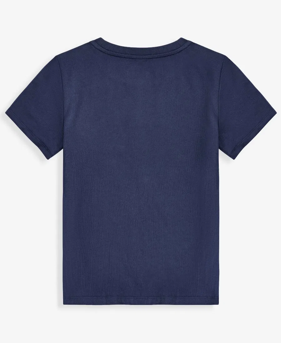 Футболка с принтом футбольного мяча, модель Champions Epic Threads, Navy Nautical — фото 4