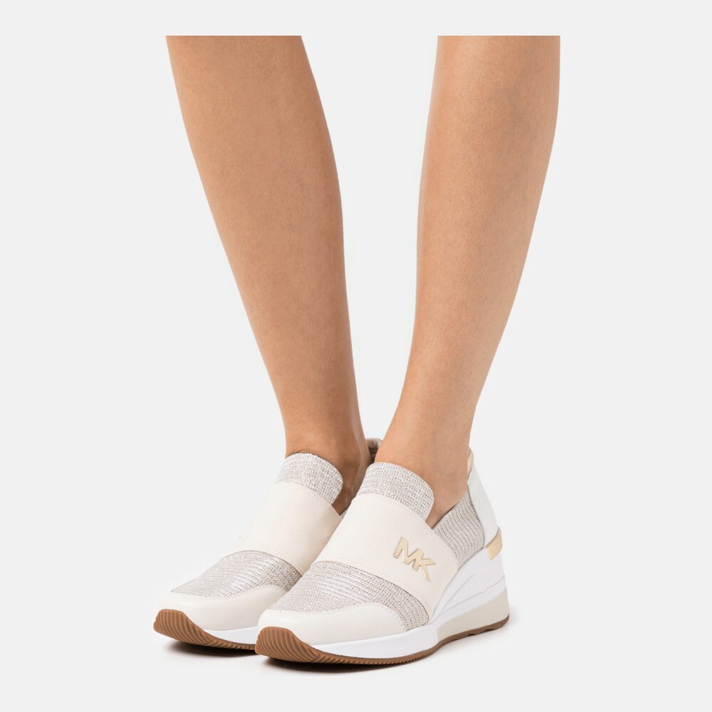 

Кроссовки Michael Michael Kors Felix Trainer, champagne