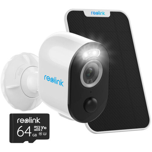 

Уличная беспроводная камера видеонаблюдения Reolink Argus 3 Plus 4 Мп с ночным видением, датчиками движения и солнечной панелью (белая)