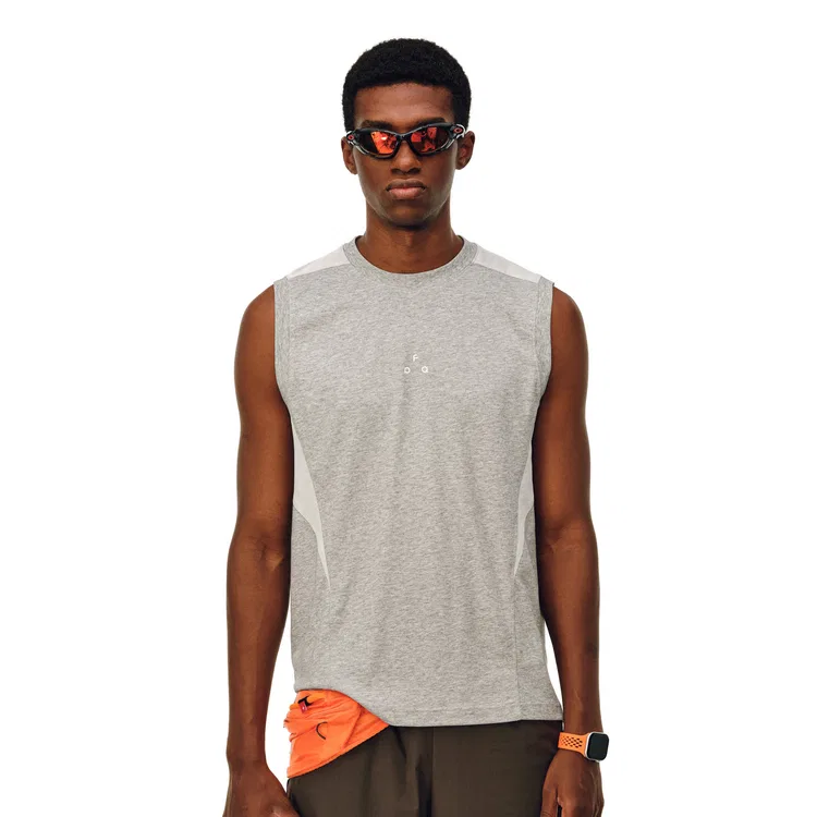 Детский топ-майка Quick Dry Collection FPA, Heather Gray — фото 4