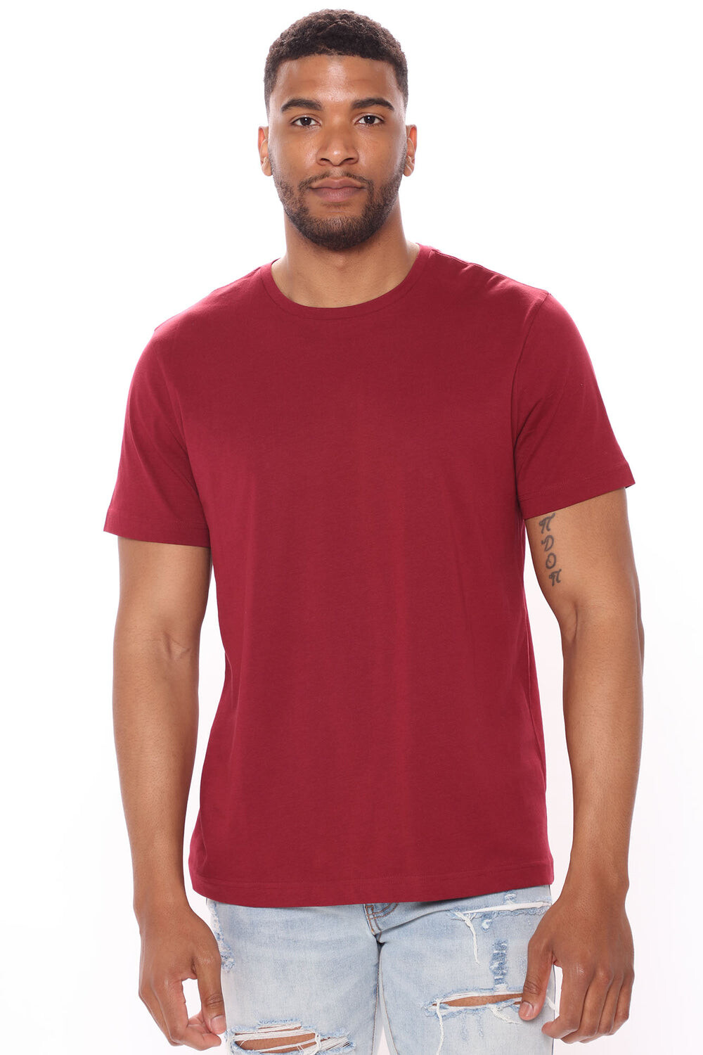 

Футболка Fashion Nova NMKT30618, бордовый, Красный, Футболка Fashion Nova NMKT30618, бордовый