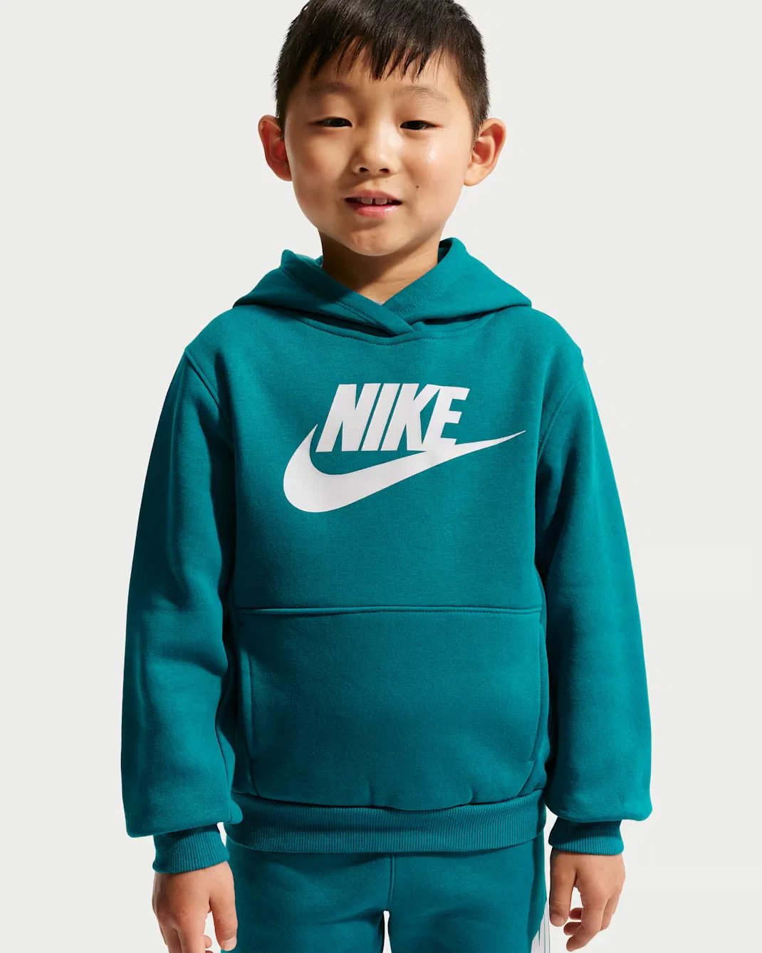 Детский флисовый комплект из двух предметов Nike, Bright Spruce — фото 2