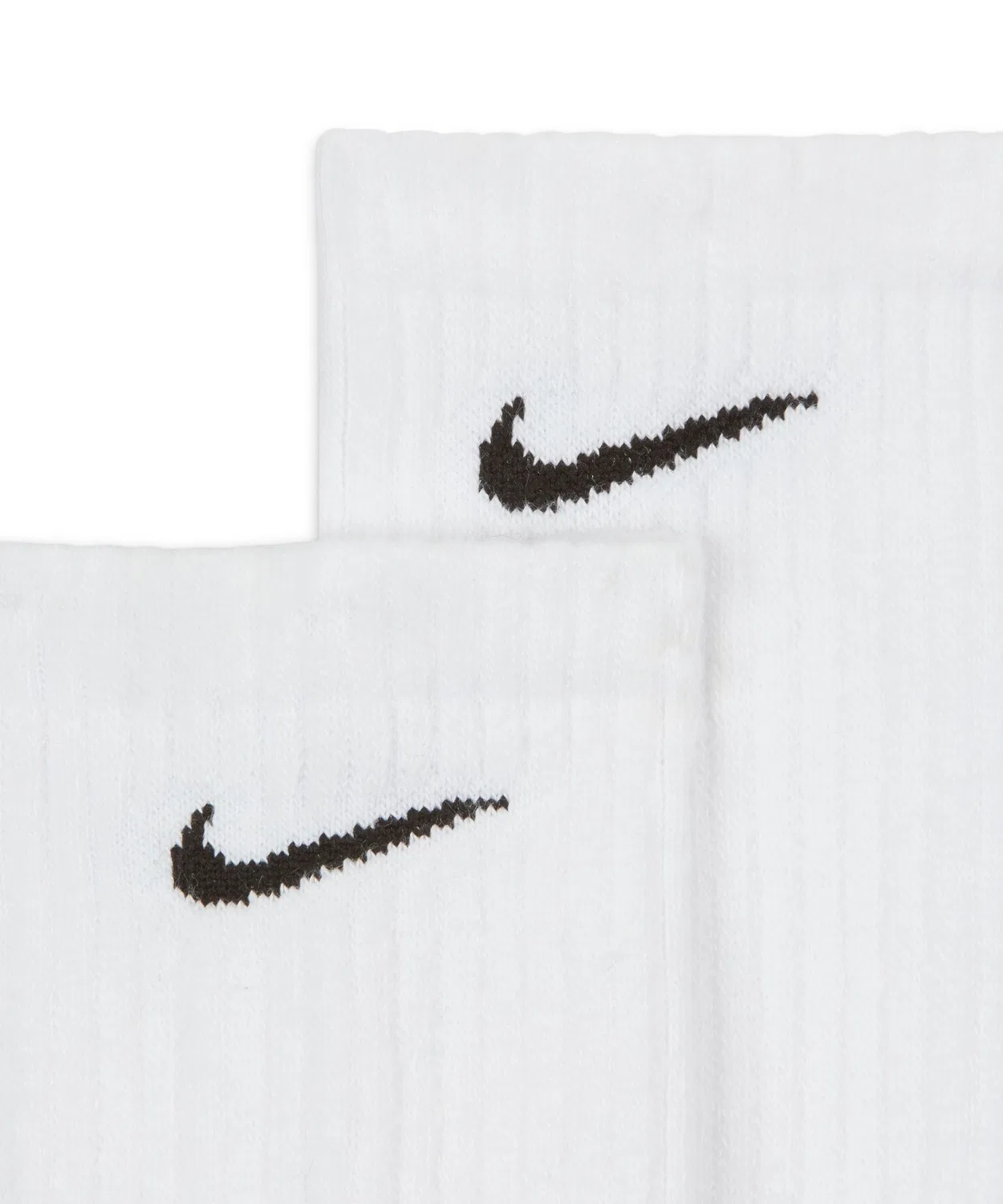 Женские носки с технологией Dri-FIT, комплект из 3 пар NIKE, Black — фото 4