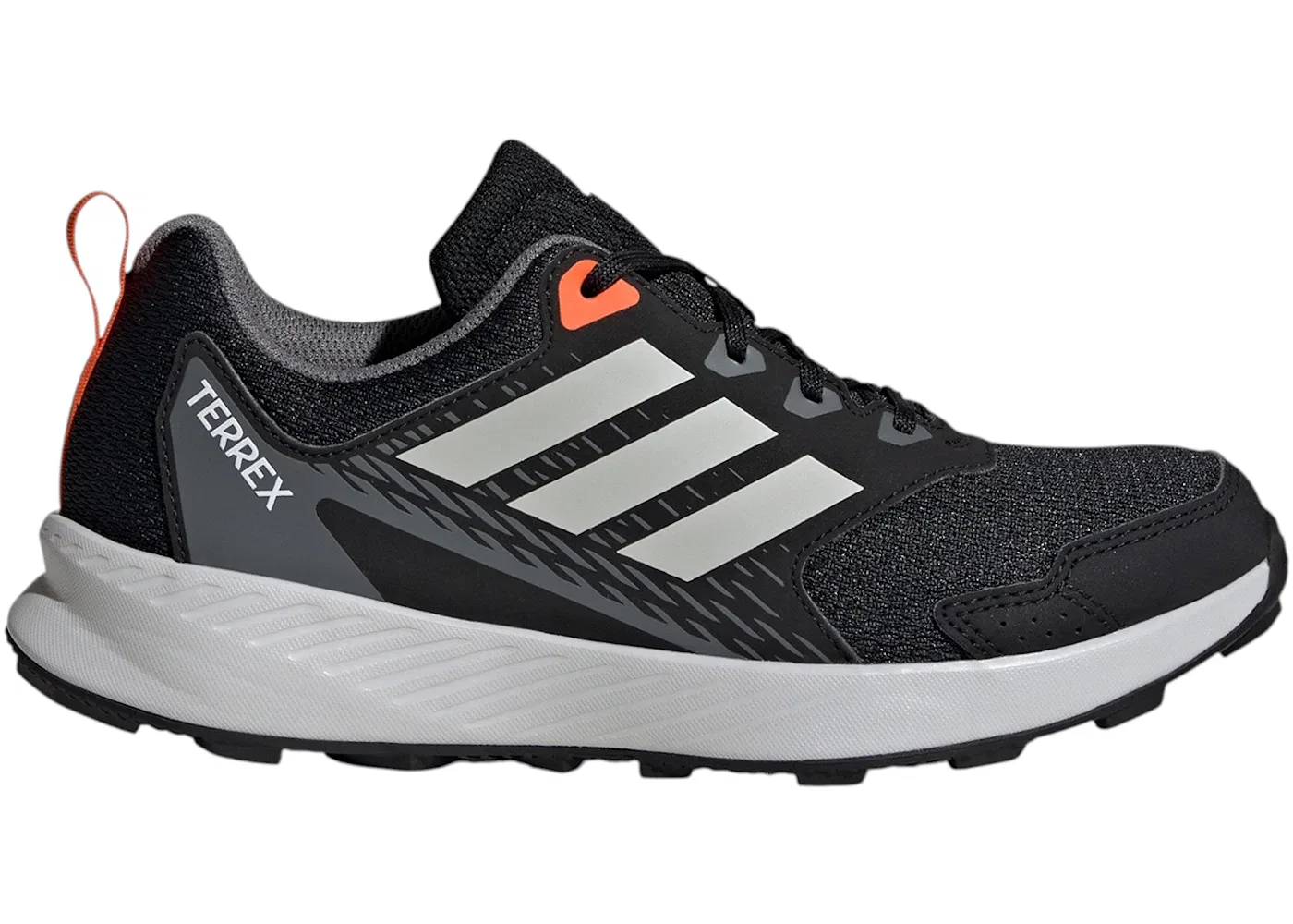 Детские кроссовки для трейла Terrex Tracefinder Trail Adidas, Core Black/Grey One/Semi Impact Orange