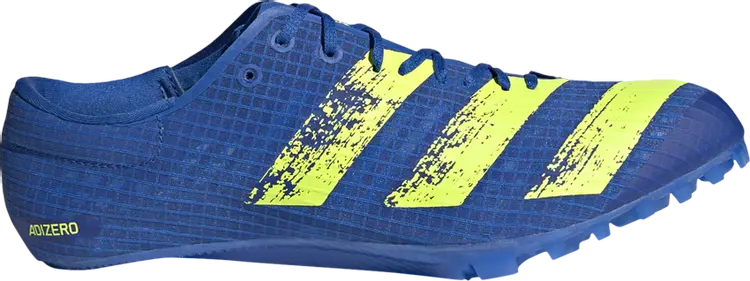 

Кроссовки Adidas Adizero Finesse Spikes 'Football Blue Solar Yellow', синий