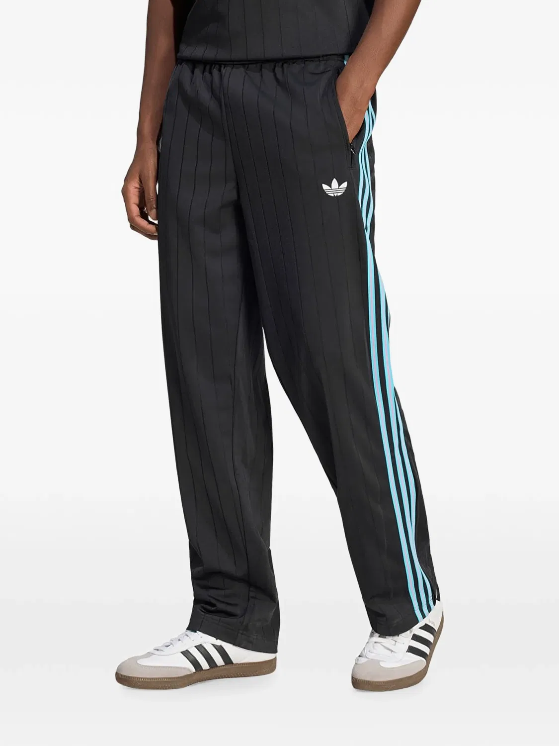 Спортивные брюки Firebird Drop Needle Adidas, черный — фото 2