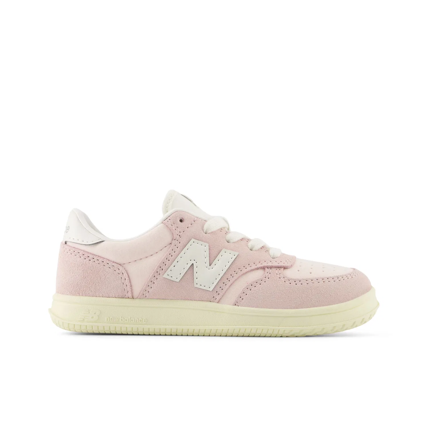 Кроссовки New Balance T500 в цвете Powder, Pastel Pink — фото 2