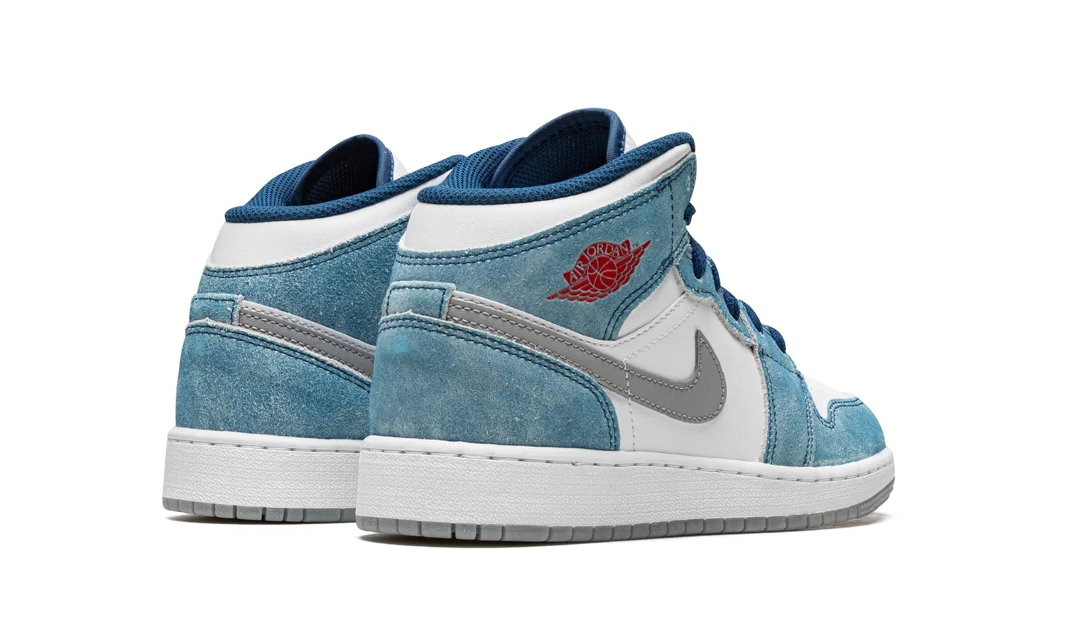 Детские кроссовки для мальчиков высокие Jordan Youth NIKE, White Black White — фото 3