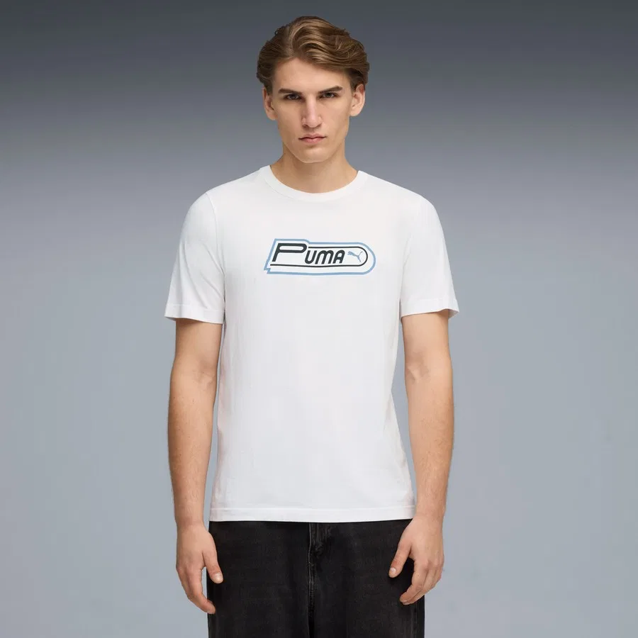 Футболка с графическим принтом Future Archive Graphic Puma, Белый