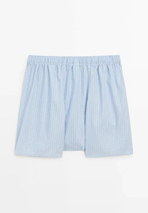 Боксеры хлопковые Boxer shorts Massimo Dutti, light blue, светло-голубой — фото 2