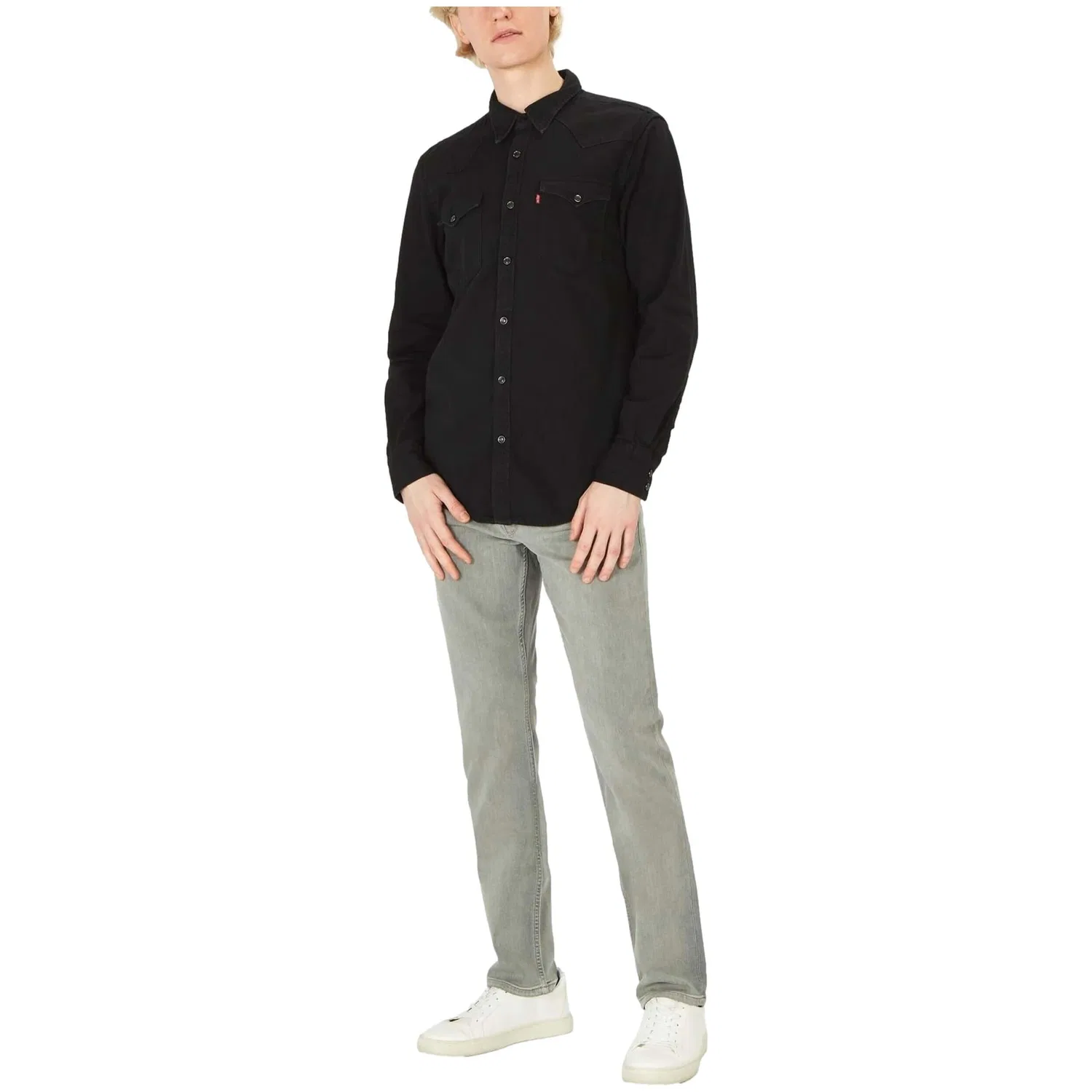 Мужская рубашка Levi's 85744-0002, Schwarz
