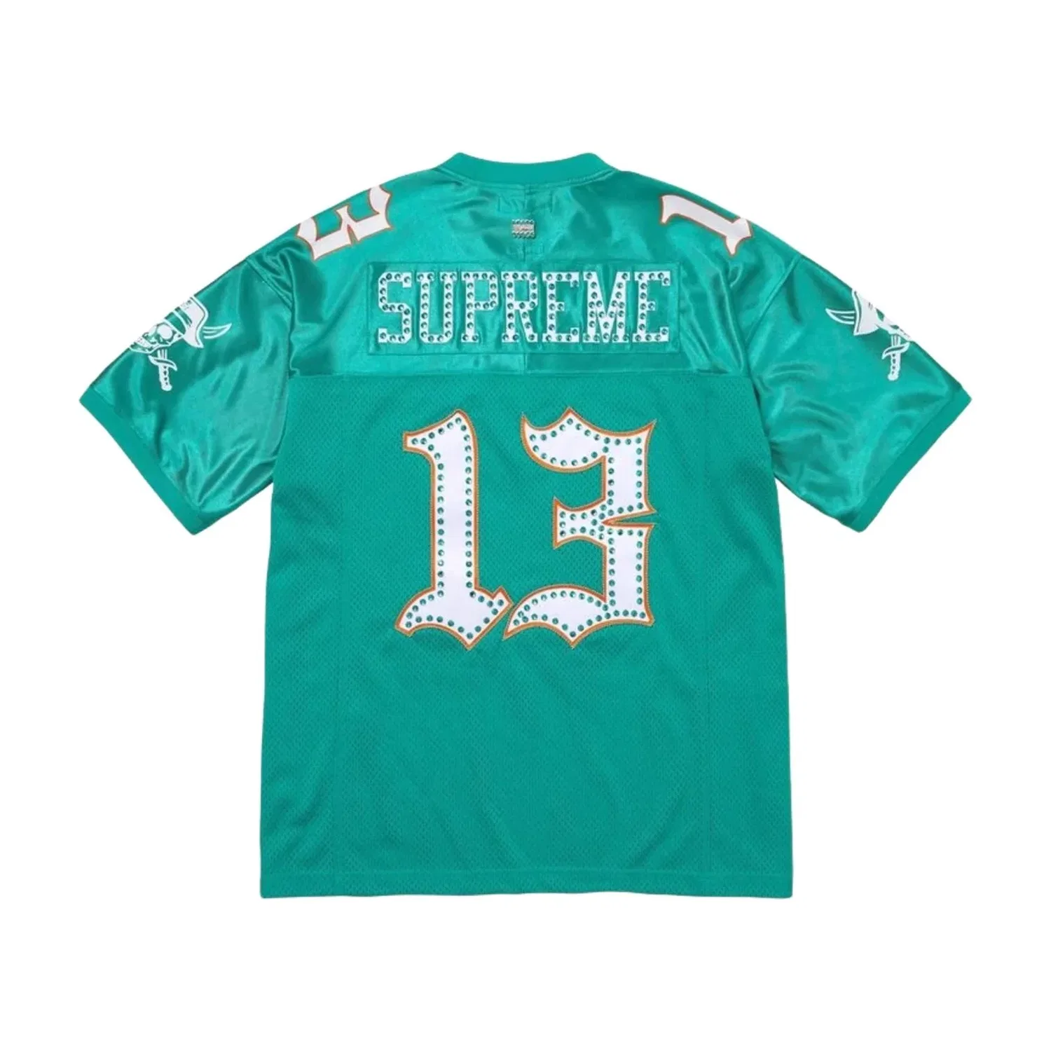 Мужская игровая майка FW26 x b.b. Simon Football Jersey 'Teal' Supreme, Teal — фото 2