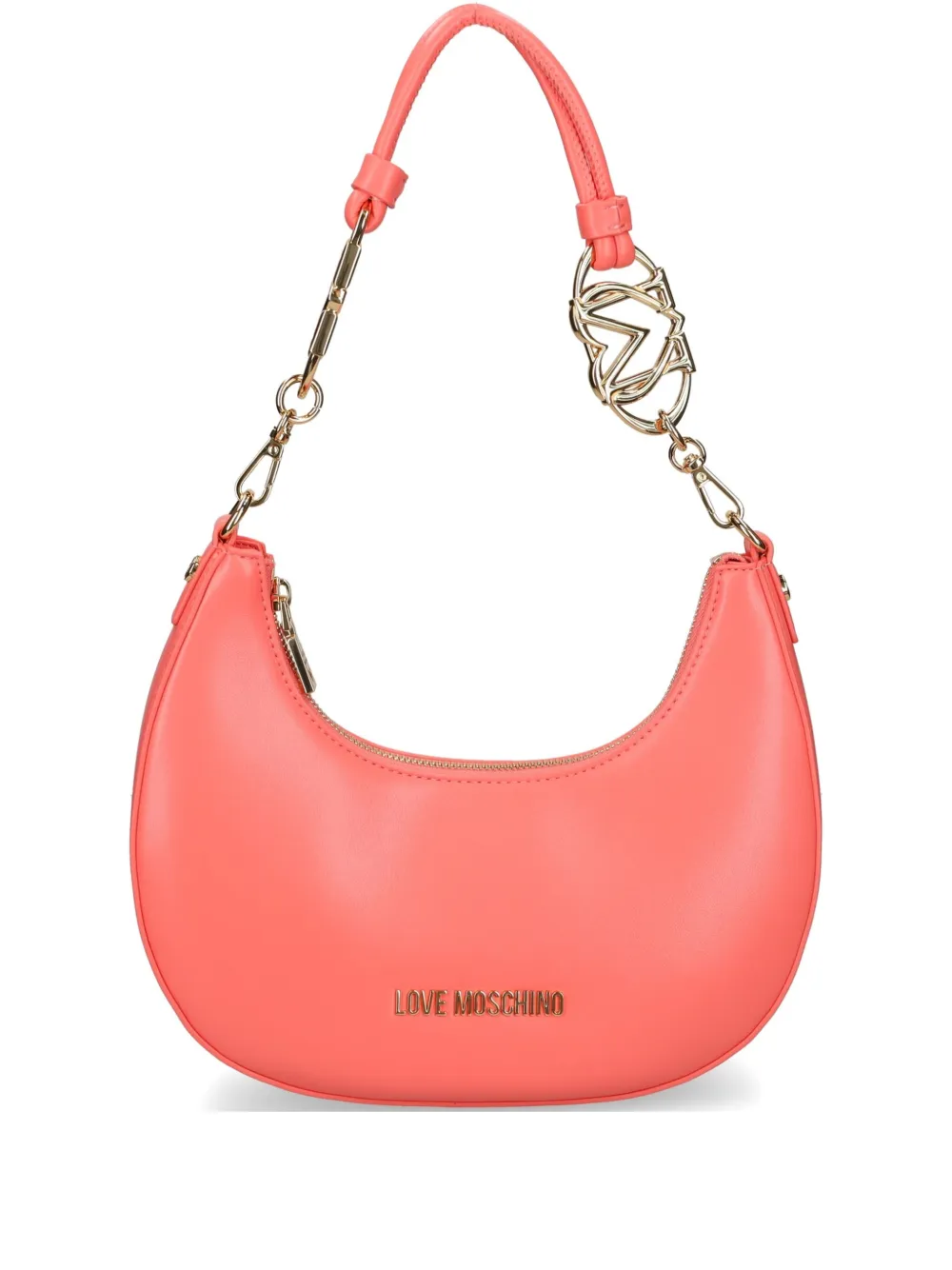 

Сумка-хобо Jewel Love Moschino, красный