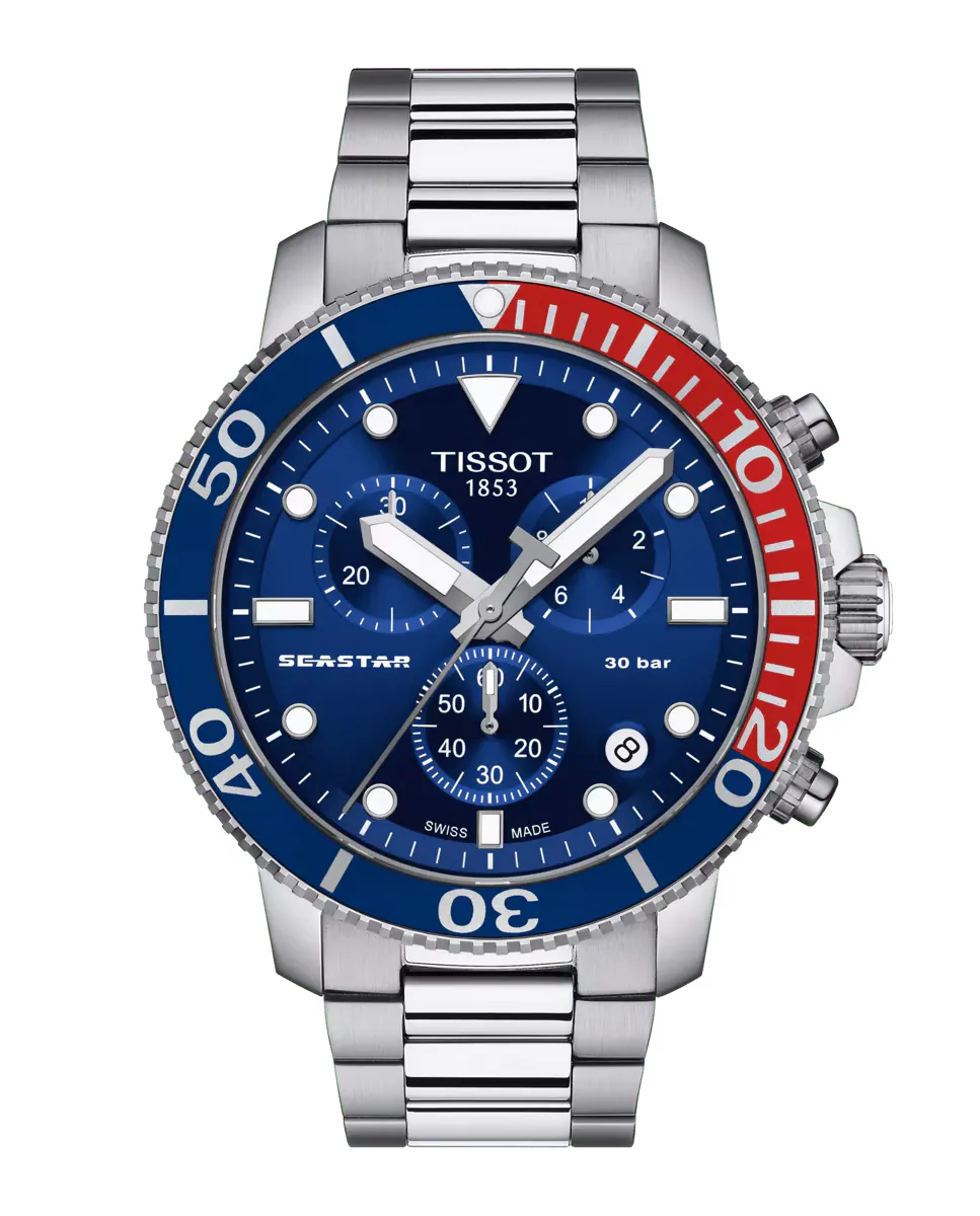 

Мужские часы из коллекции Steel Seastar Tissot, серебряный